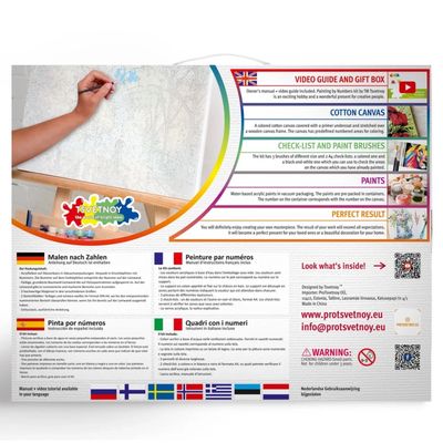 Tapyba pagal numerius Paris in Spring 40x50