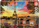 Dėlionė EDUCA 3000 SAULĖLYDIS PARYŽIUJE