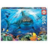 Dėlionė EDUCA 500 DIDYSIS BALTASIS RYKLYS