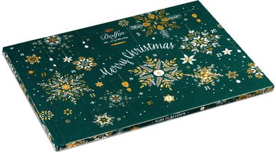 Šokolado advento kalendorius DOLFIN 108 g.