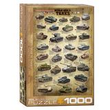 Dėlionė EUROGRAPHICS WWII tankai 1000 det.