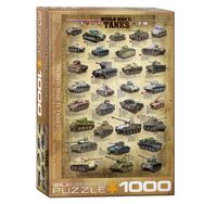 Dėlionė EUROGRAPHICS WWII tankai 1000 det.