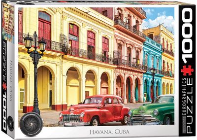 Dėlionė EUROGRAPHICS La Havana. Kuba1000 det.
