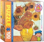 Dėlionė EUROGRAPHICS KIDS Dvylika saulėgražų Van Gogh 100 det.