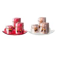 Dovanų rinkinys (žvakidė+žvakės 3 vnt)