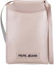 Dėklas telefonui Pepe Jeans CIRA su dirželiu, Metalic Rose