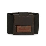 Kortelių dėklas Pepe Jeans JACKSON, oda, Brown