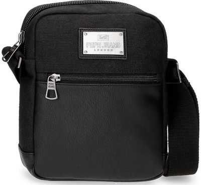 Vyriška rankinė su dirželiu Pepe Jeans SCRATCH, Black