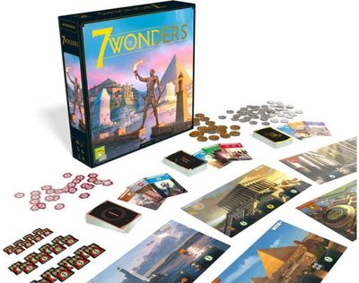 Stalo žaidimas 7 WONDERS: Second Edition (LT)