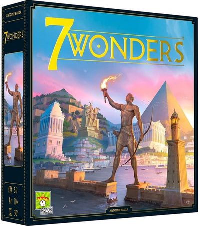 Stalo žaidimas 7 WONDERS: Second Edition (LT)