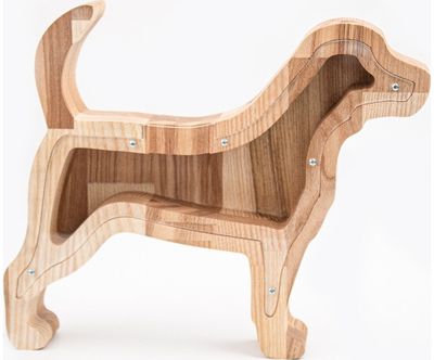 Medinė taupyklė ŠUO, 28 cm