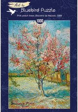 Dėlionė BLUEBIRD Vincent Van Gogh - Pink Peach Trees (Souvenir de Mauve), 1888 1 00 det.