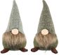 Kalėdinė dekoracija GNOME BROWN BEARD, 54 cm