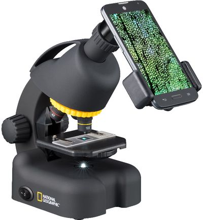 Mikroskopas BRESSER NATIONAL GEO 40x640 Smartphone