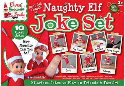 Elfų pokštų rinkinys ELVES BEHAVIN' BADLY 10 pokštų