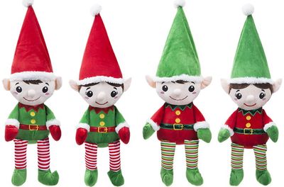 Pliušinis stovintis elfas 50 cm, 2 rūšys