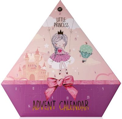 Kosmetikos advento kalendorius LITTLE PRINCESS, 50x4x51 cm