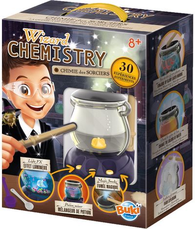 Mokslinis rinkinys BUKI BURTININKŲ CHEMIJA 30 eksperimentų