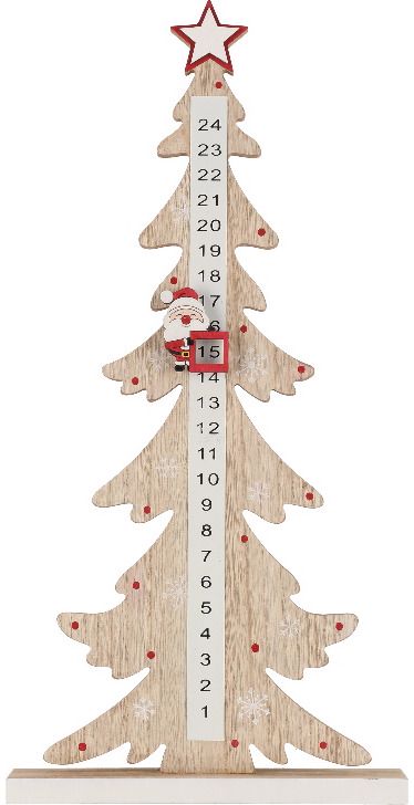Kalėdinė dekoracija KALĖDŲ LAIKMATIS, 51cm