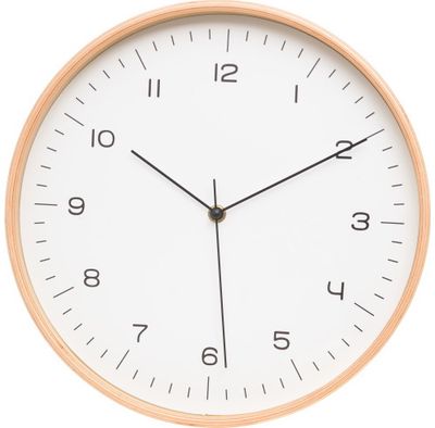 Sieninis laikrodis PLYWOOD, 31 cm