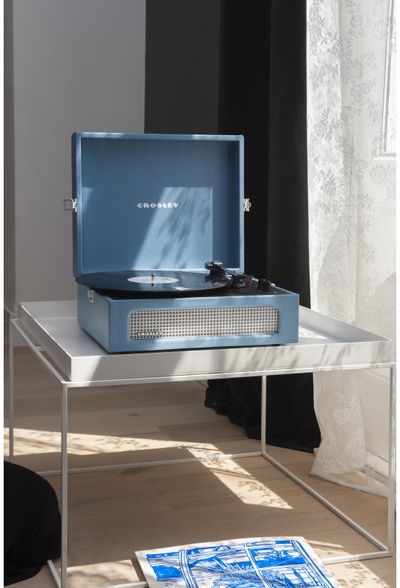 Patefonas CROSLEY Voyager Washed Blue