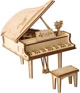 Medinė 3D dėlionė ROBOTIME Pianinas