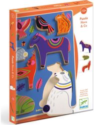 Medinė dėlionė DJECO Nora & co