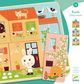 Medinė dėlionė DJECO 3 sluoksnių RABBIT COTTAGE