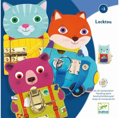 Smulkiosios motorikos žaidimas DJECO Locktou