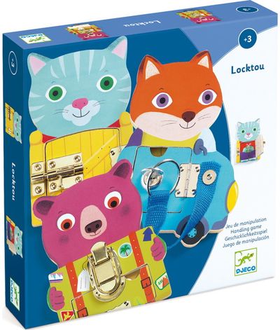 Smulkiosios motorikos žaidimas DJECO Locktou