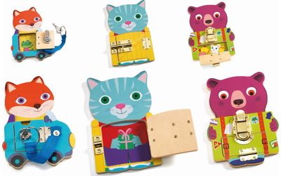 Smulkiosios motorikos žaidimas DJECO Locktou