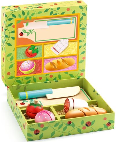 Medinis pjaustomas maistas DJECO Lunch to cut