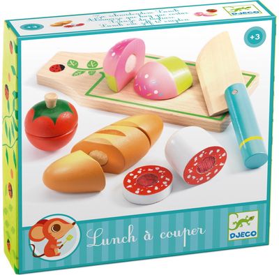 Medinis pjaustomas maistas DJECO Lunch to cut