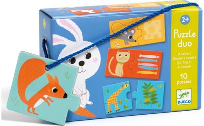 Dėlionė DJECO Puzzle Duo Dinner's ready! 20 det.