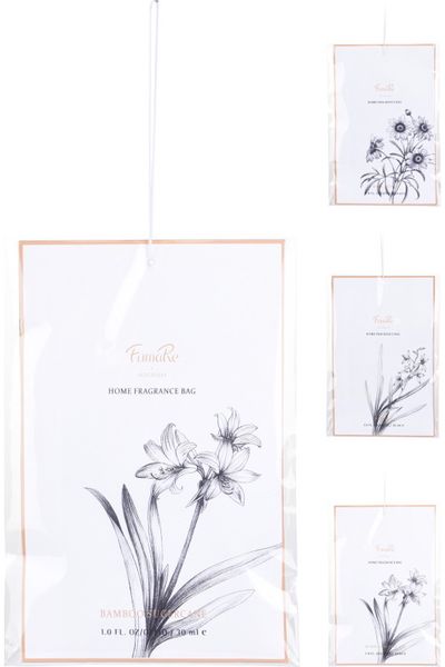 Sausas namų kvapas BASIL/BAMBOO/VANILLA, 9,5x5 cm