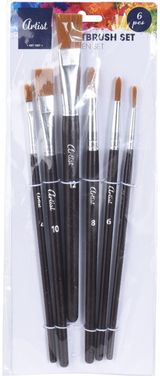 Teptukų rinkinys ARTIST, 6 vnt