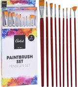 Teptukų rinkinys ARTIST, 9 vnt