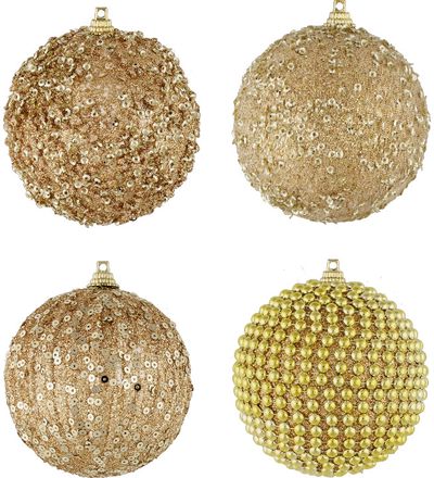 Eglutės burbulas GOLD, 8 cm