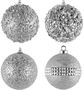 Eglutės burbulas SILVER, 8 cm