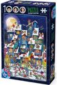 Dėlionė Dtoys Weihnachtsrummel 1000 det.