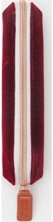 Pieštukinė CG VELVET, Burgundy