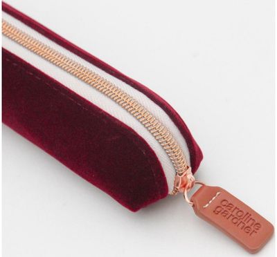 Pieštukinė CG VELVET, Burgundy