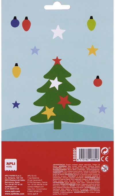 Lipdukai APLI CHRISTMAS TREE 1 lap