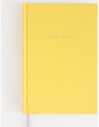 Dienoraštis saviugdai CG SLEEP EASY, Yellow