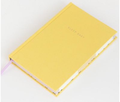 Dienoraštis saviugdai CG SLEEP EASY, Yellow