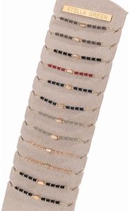 Apyrankė STELLA GREEN, dengta auksu