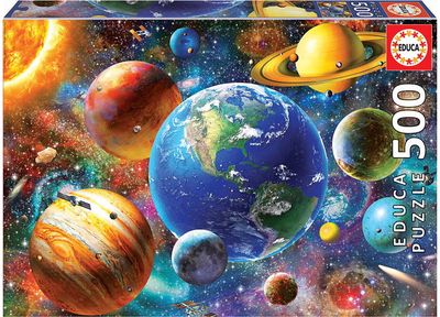Dėlionė EDUCA 500 SAULES SISTEMA
