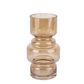 Vaza COURTLY GLASS HONEY BROWN, 20 x Ø 11 cm