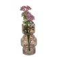 Vaza COURTLY GLASS HONEY BROWN, 20 x Ø 11 cm