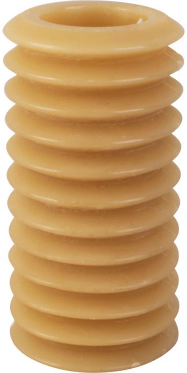 Žvakė CIRCLE LARGE SAND BROWN, 15x7,5 cm